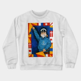 Flag waving Crewneck Sweatshirt